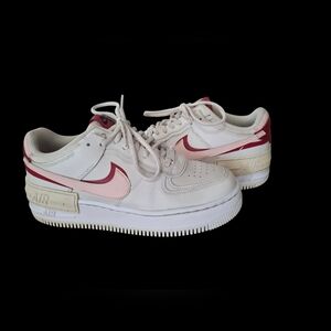 Nike 7.5 Phantom Shadow Air Force Ones Womens Casual Streetwear Sneakers